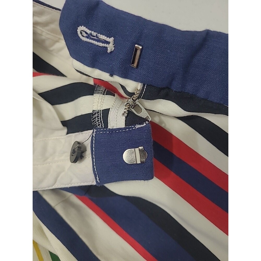 J Crew Mini Skirt Size 0 Multicolor Striped - Picture 10 of 11
